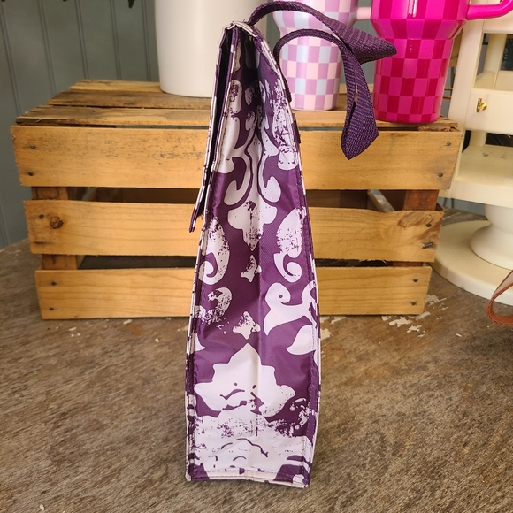 Thirty-One Perfect Bottle Thermal Bag Purple - Picture 3 of 7